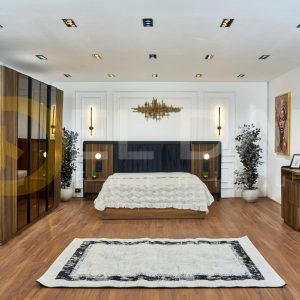 غرفة نوم بلاك ستيل